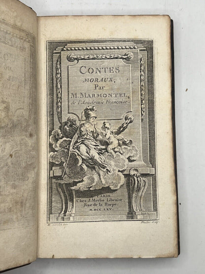 Marmontel's Moral Tales 1765 First Illustrated Edition