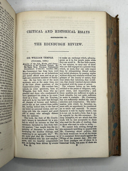 Macaulay's History of England, Essays & Writings 1863-6