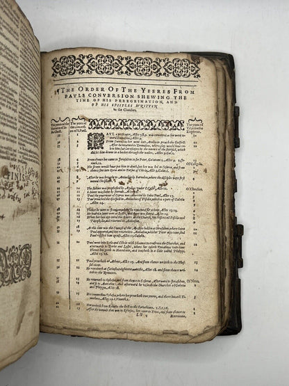 Antique English Bible 1605