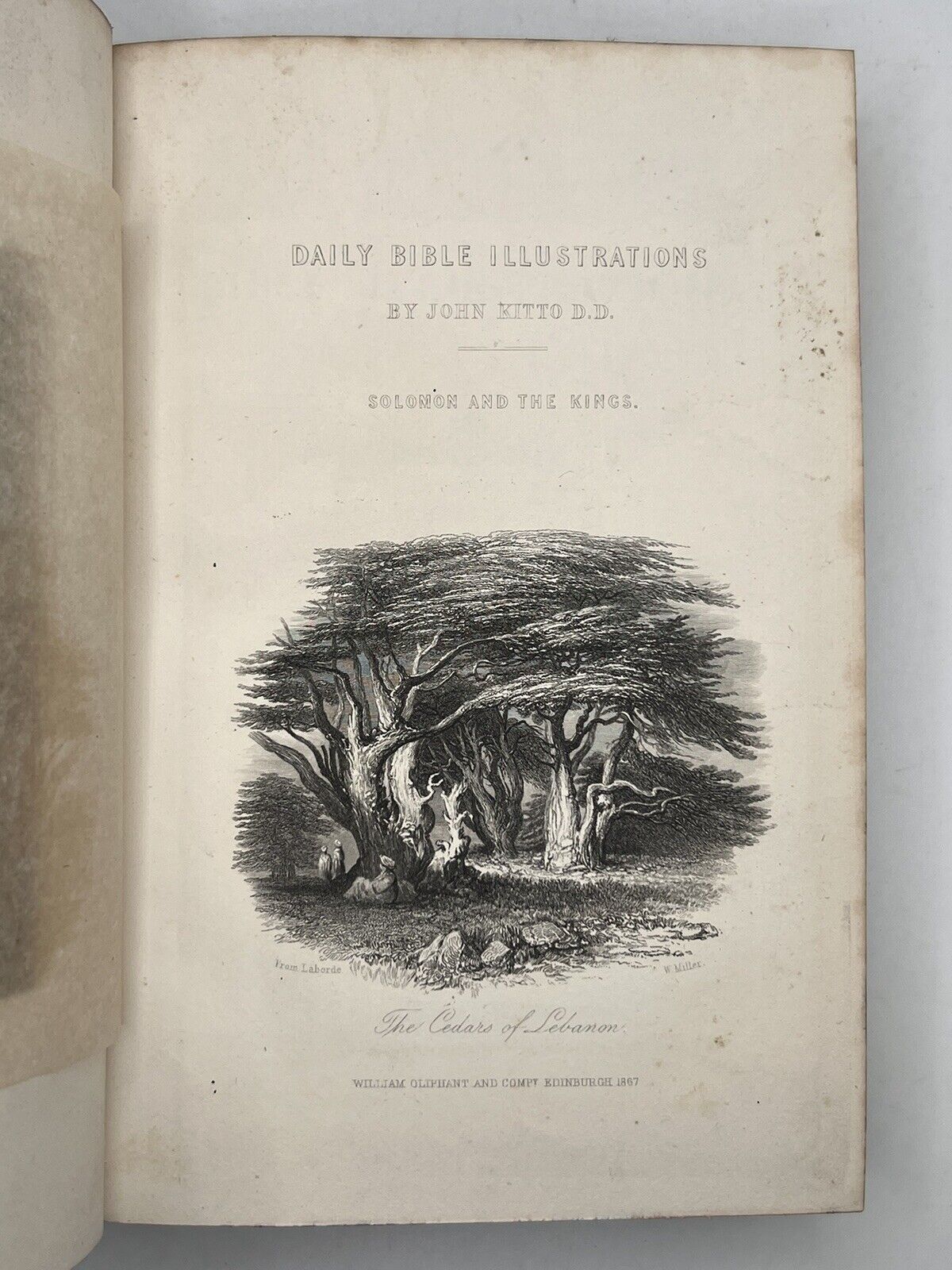 Daily Bible Illustrations by John Kitto 1866-7