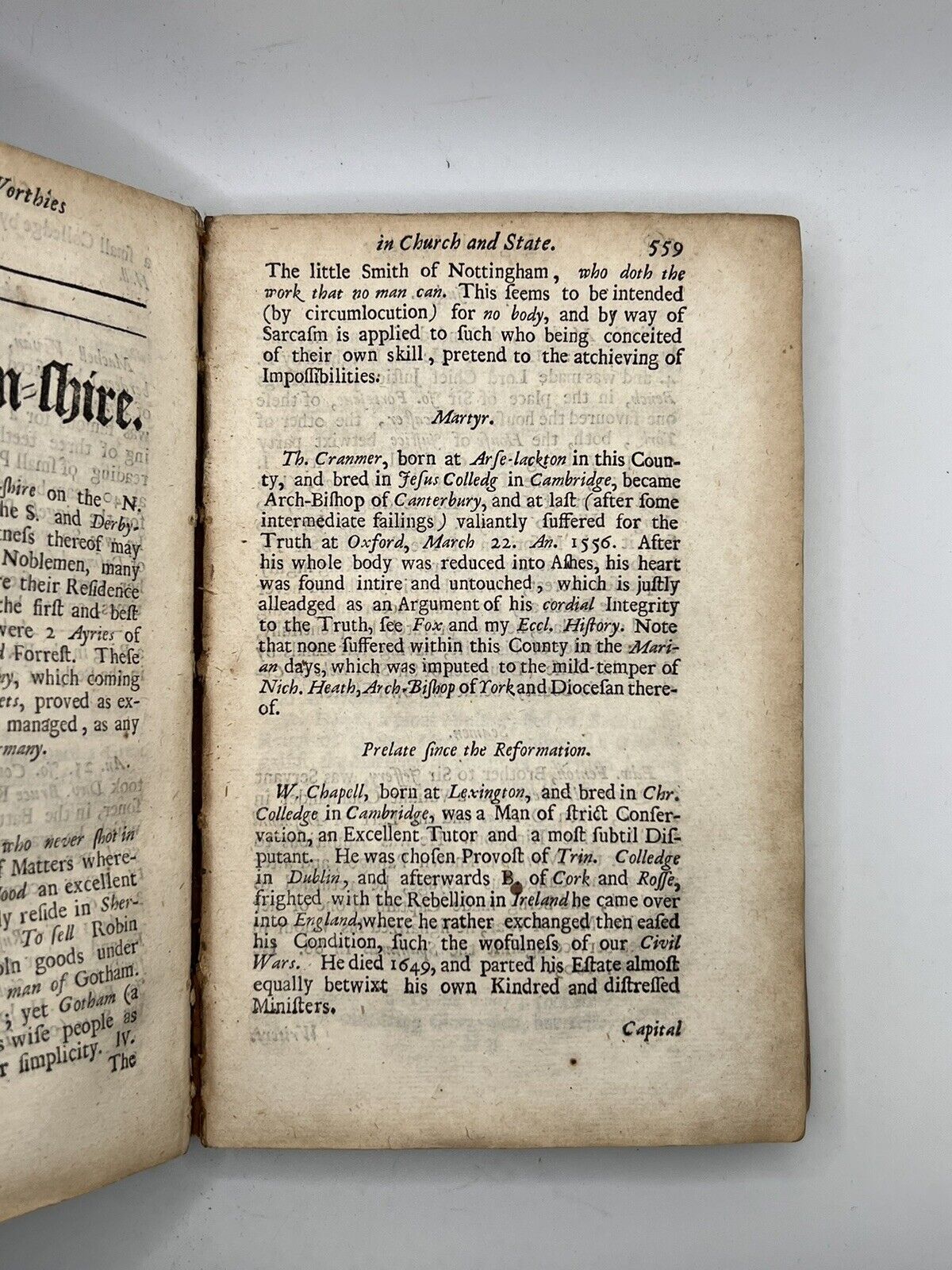 Anglorum Speculum: Worthies of England in Church & State 1684 First Edition