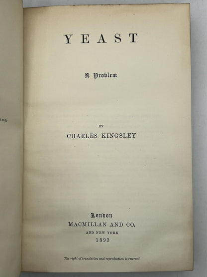 The Works of Charles Kingsley 1890-1896