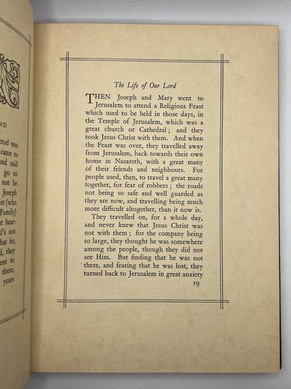 The Life of Our Lord by Charles Dickens 1934 First Edition