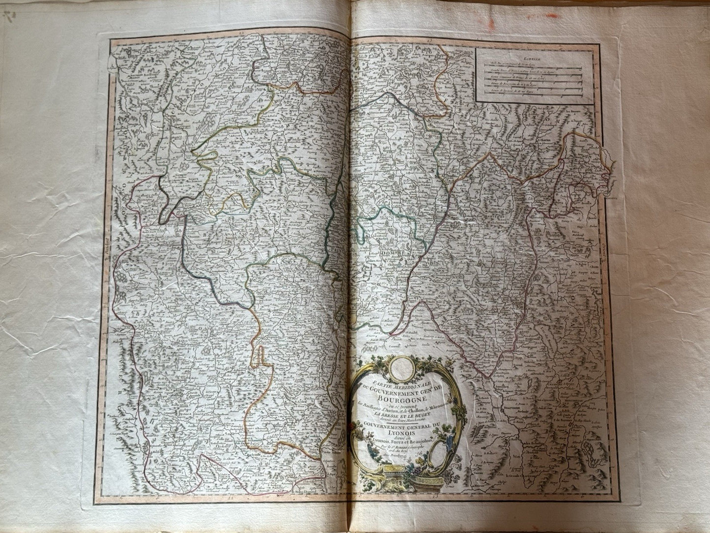 Composite Atlas by Robert de Vaugondy c.1770s Elephant Folio