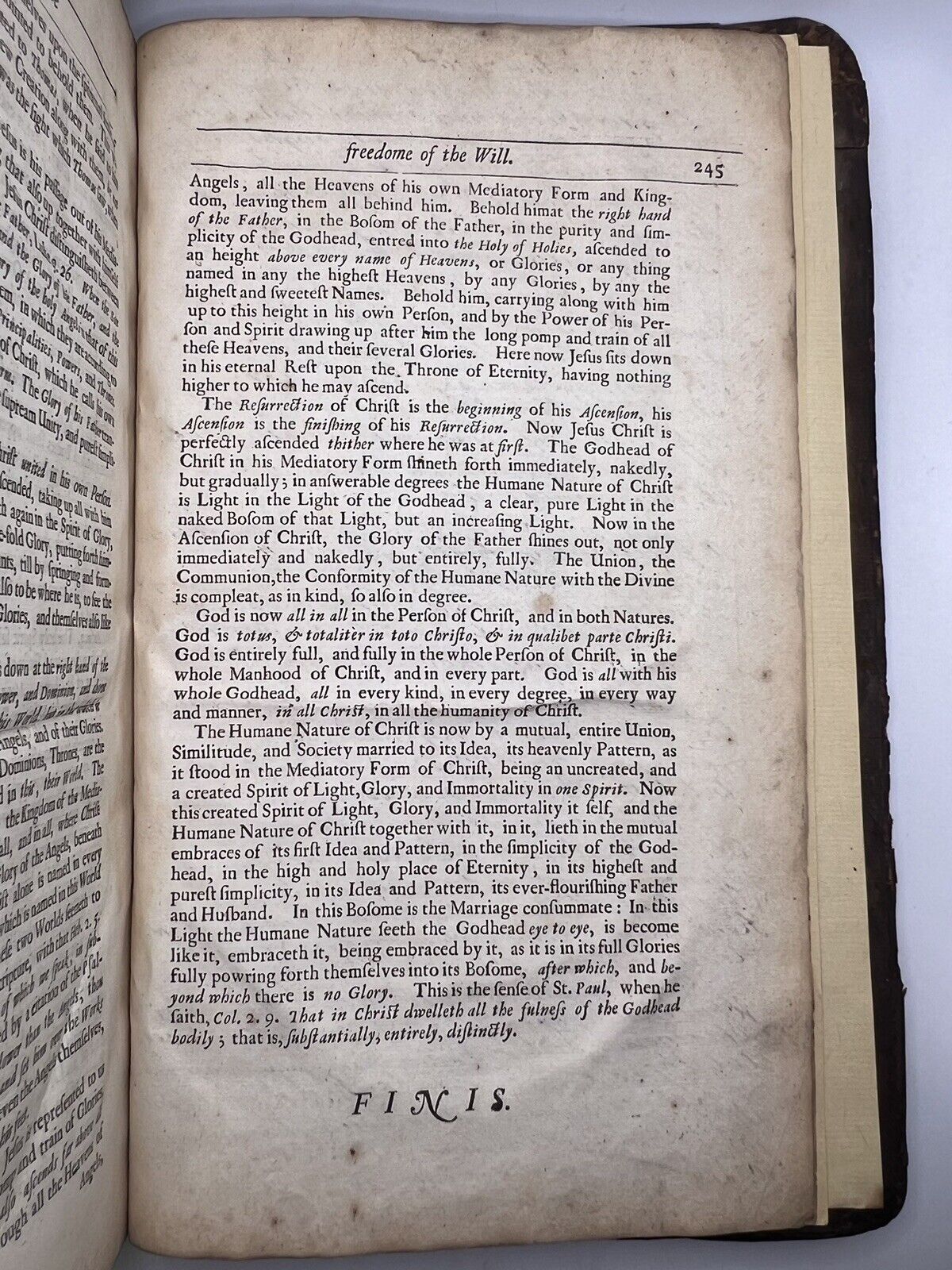 A Discourse on the Freedom of the Will by Peter Sterry 1675 First Edition