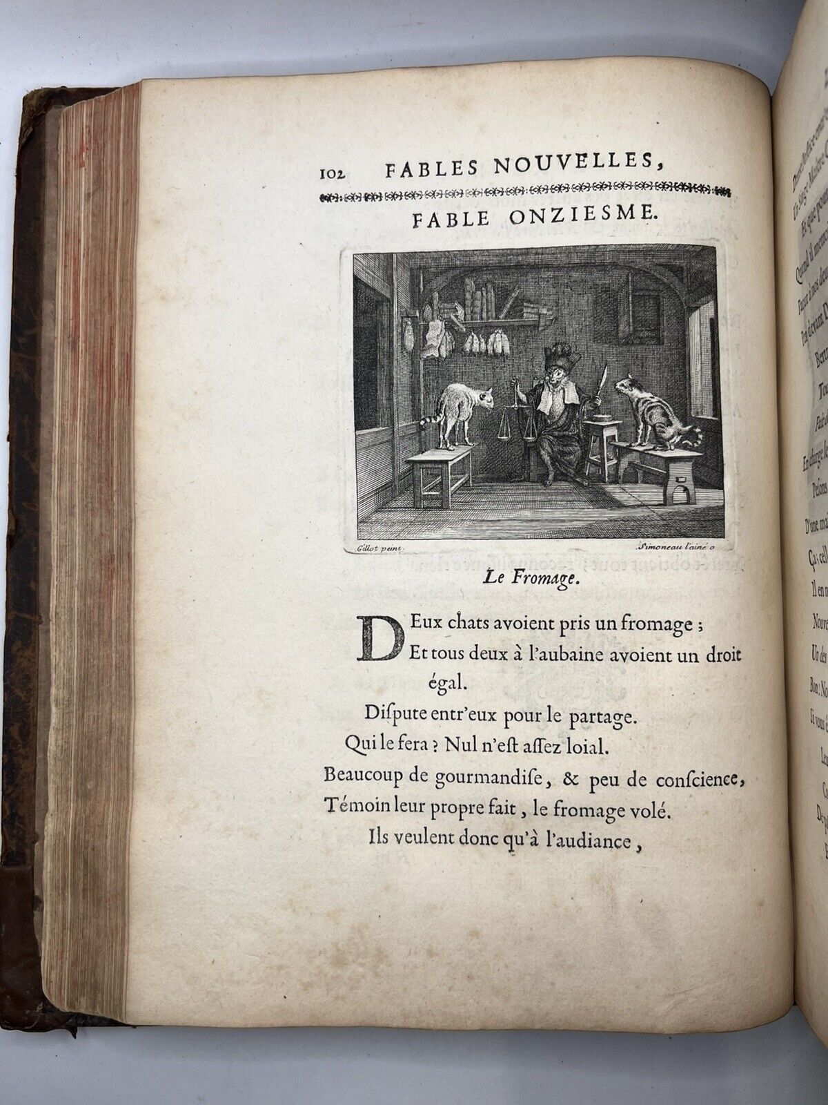 La Motte's Fables 1719 First Edition