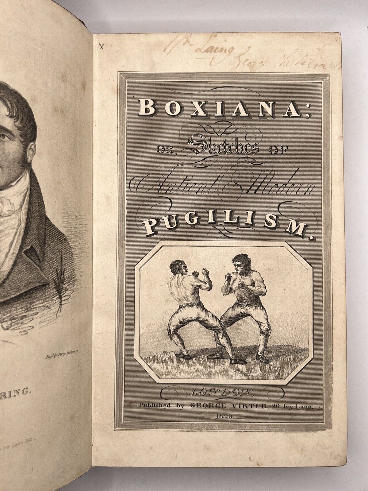 The History of Boxing by Pierce Egan; Boxiana 1823-1829