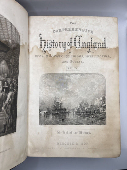 A Comprehensive History of England by Charles Macfarlane 1861