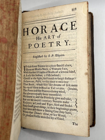 The Poems of Horace 1680