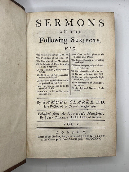 Sermons by Various Authors 1713-1751