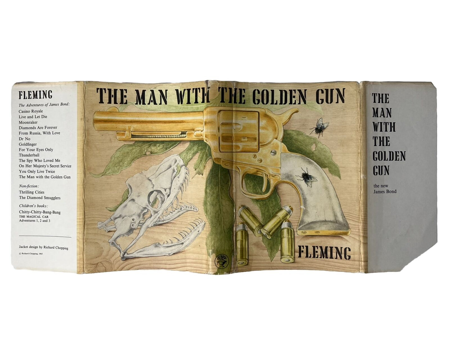 The Man With the Golden Gun by Ian Fleming 1965 First Edition First Impression