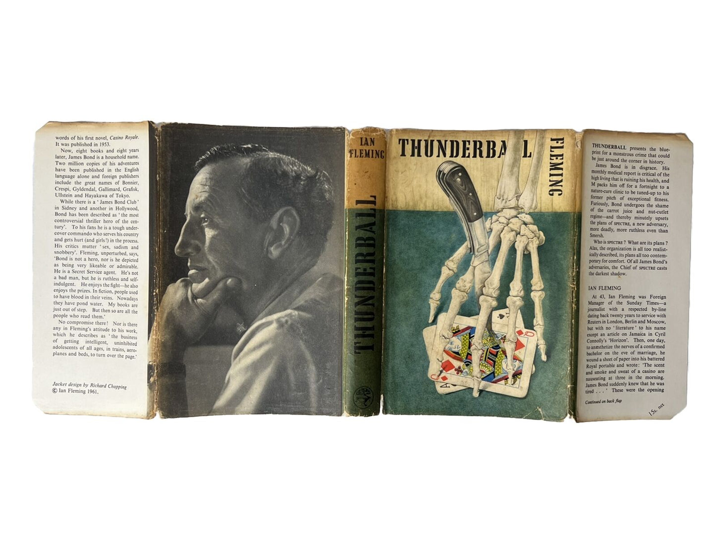 Thunderball by Ian Fleming 1961 First Edition First Impression in Original Dust Jacket