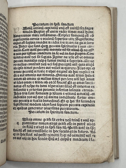 De Modo Confitendi by Thomas Aquinas 1518; Matthew of Krakow RARE POST INCUNABLE