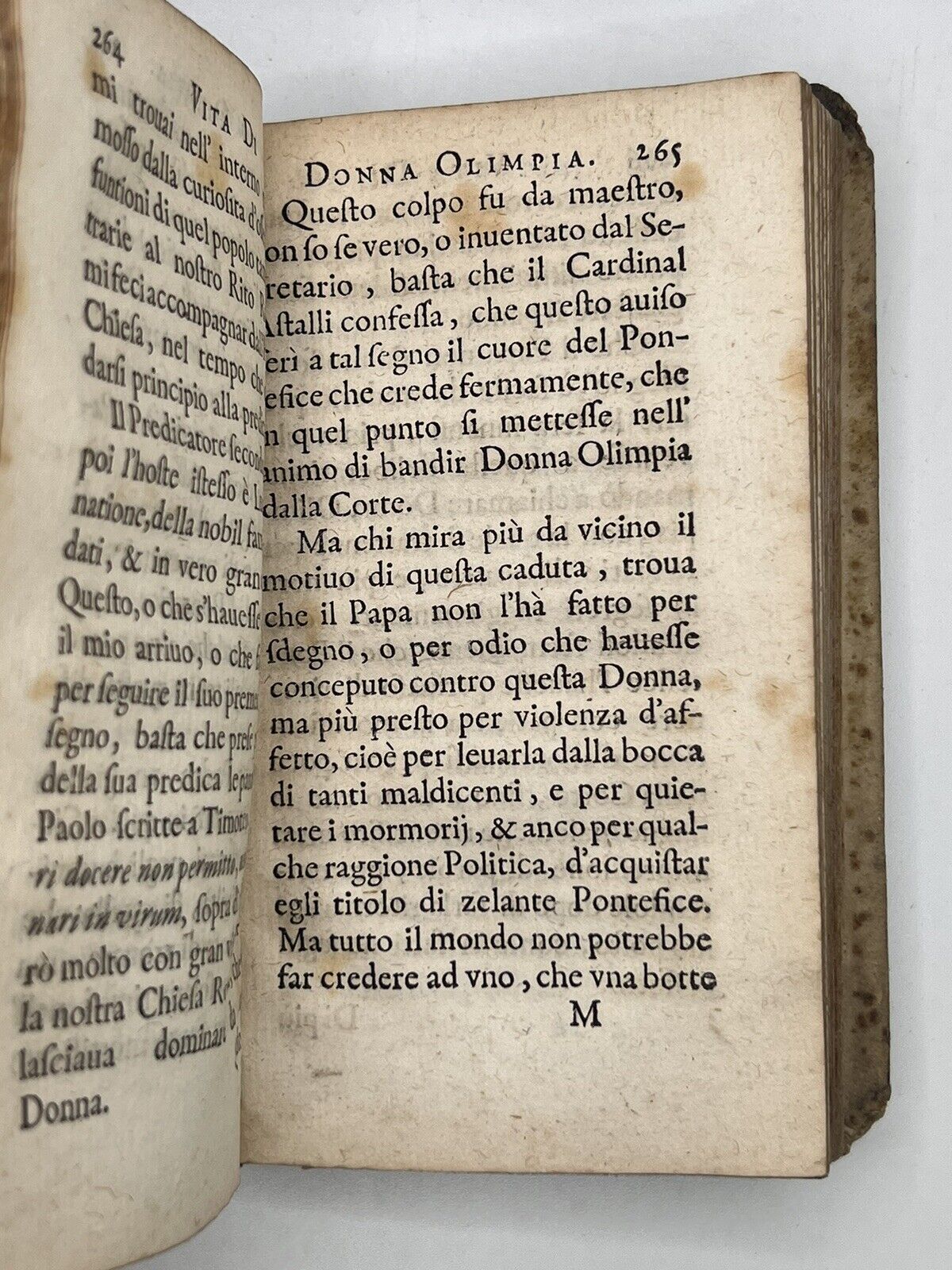 Vita di Donna Olimpia 1676