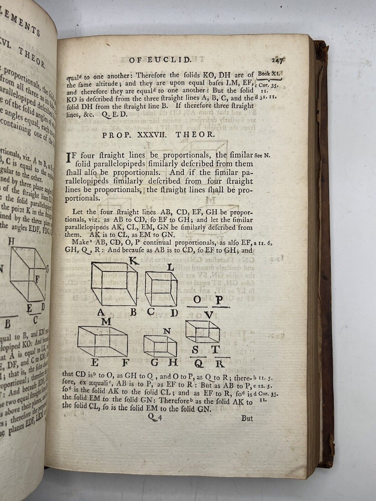 The Elements of EUCLID 1799 Simson English Edition