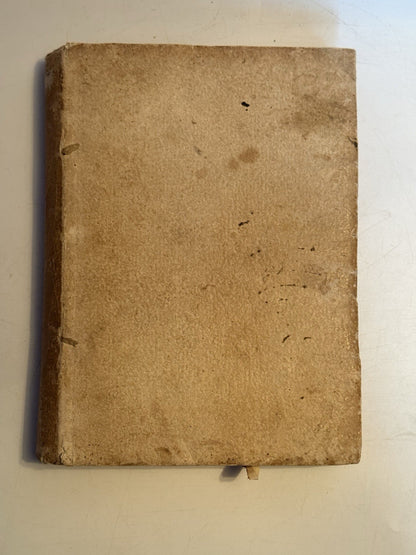 Italian Manuscript Book of Giuseppe Pozzi c1750-75