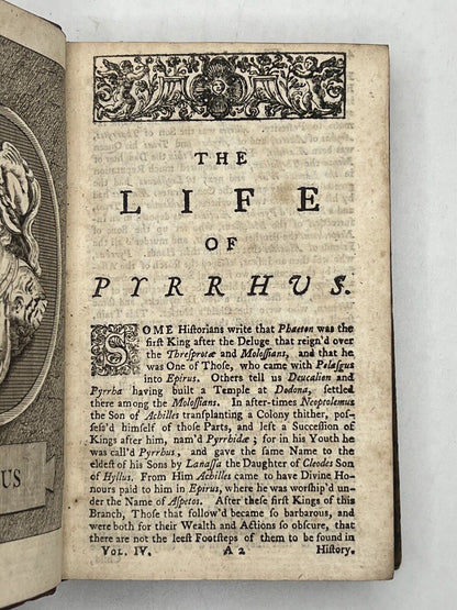 Plutarch's Lives by John Dryden 1749