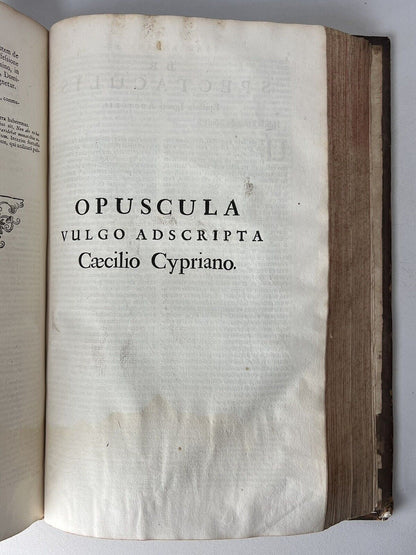 The Works of Saint Cyprian 1682