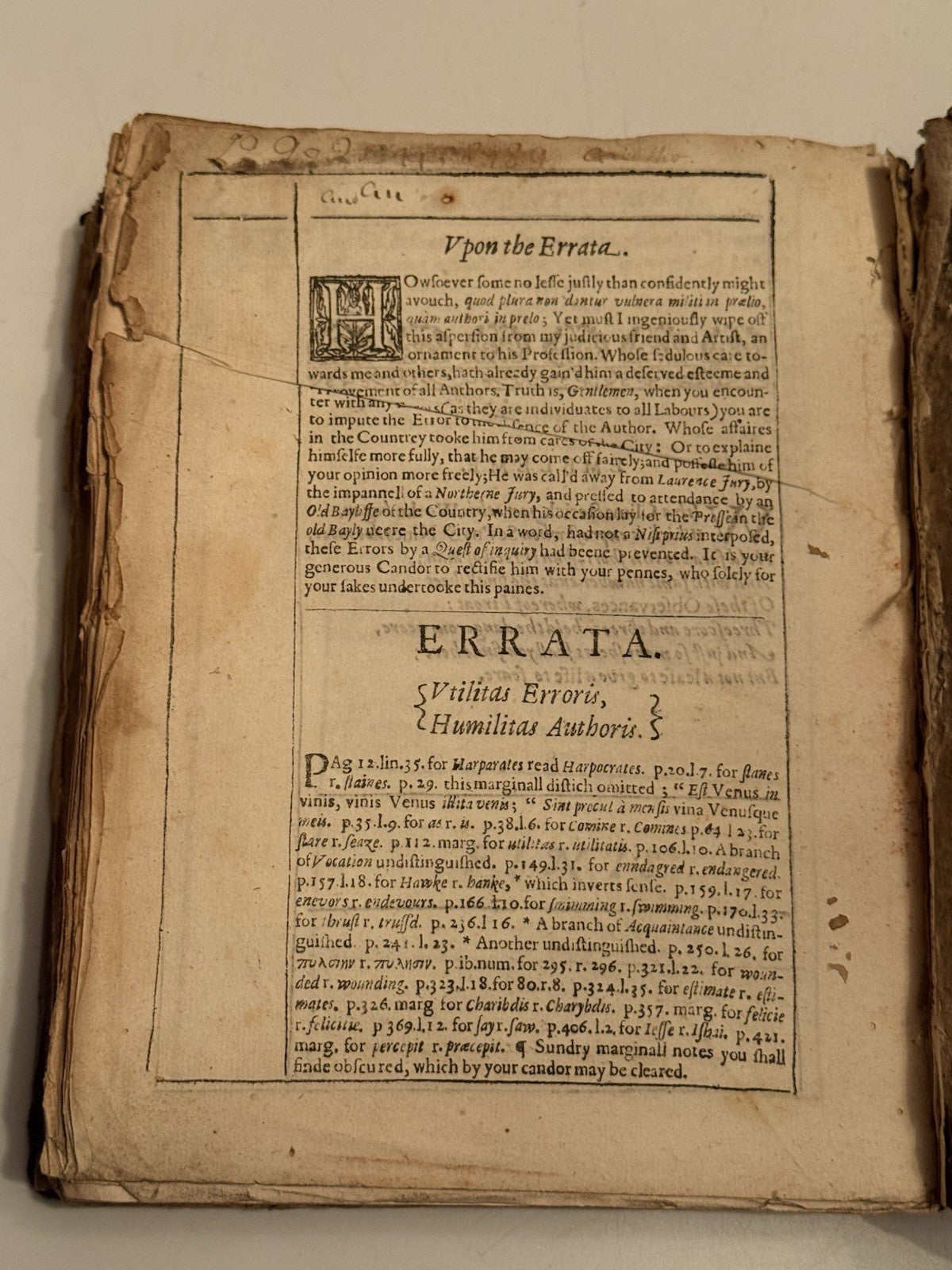 The English Gentleman by Richard Brathwait 1630 First Edition First Issue