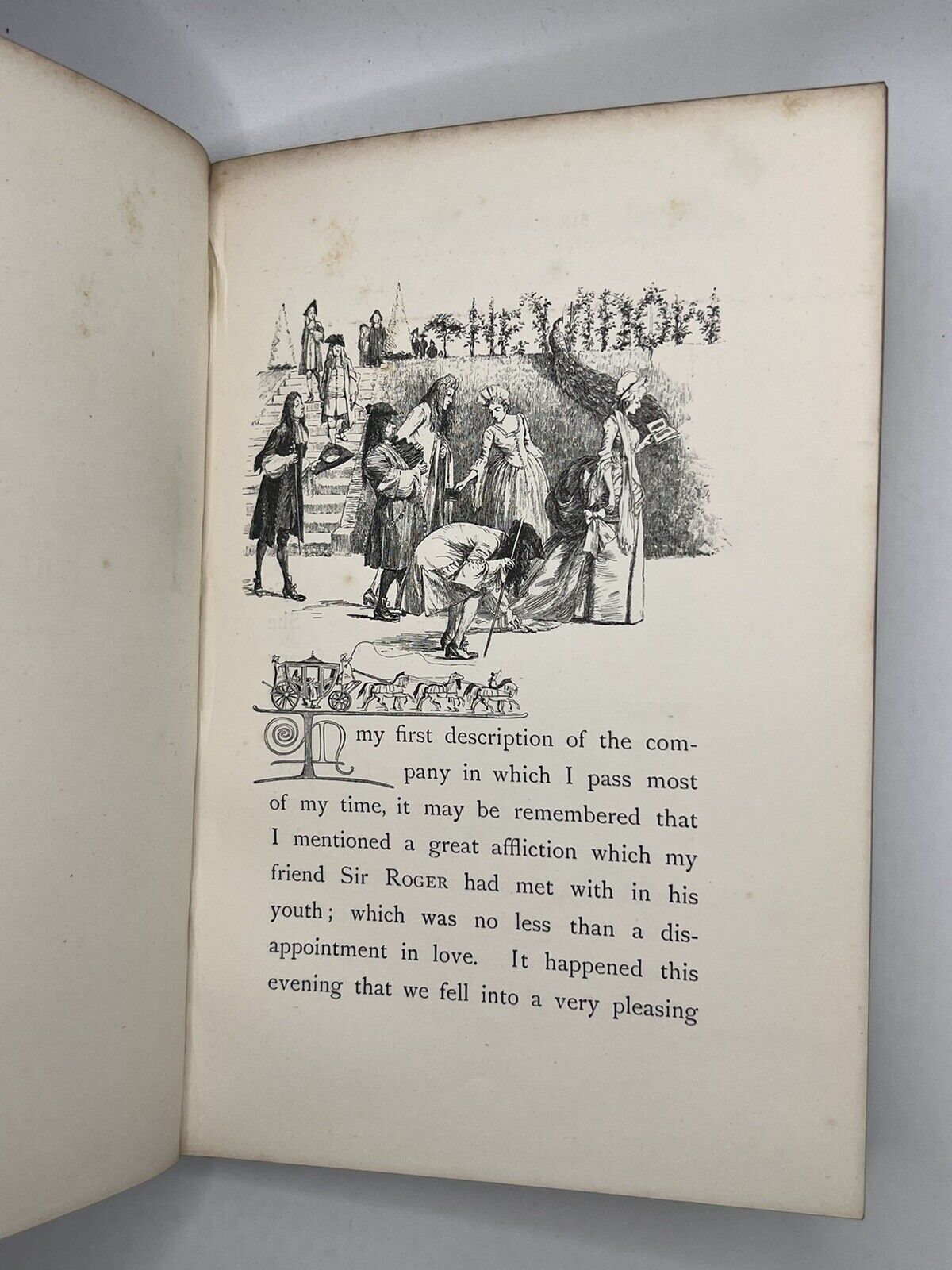 Days with Sir Roger de Coverley 1892 Hugh Thomson Illustrations