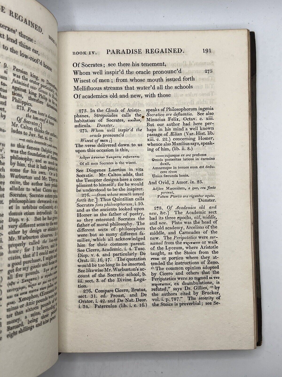 Paradise Lost by John Milton: The Edward Hawkins Edition of 1824