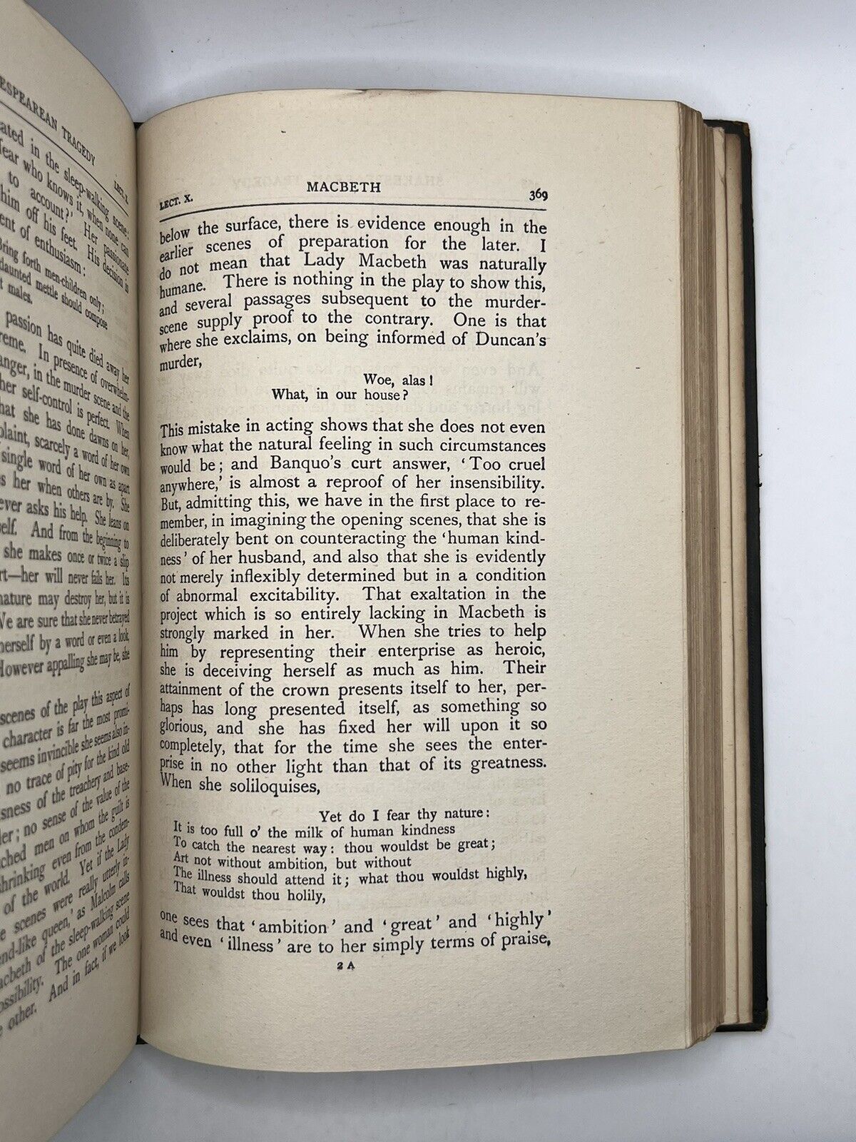 Lectures on Shakespearean Tragedy by A. C. Bradley 1919