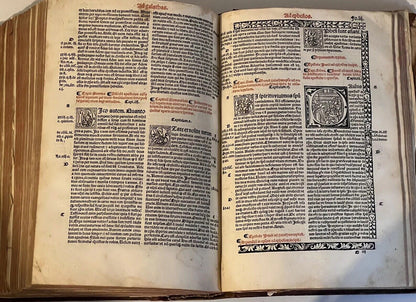 1516 Illustrated Bible - Post Incunable