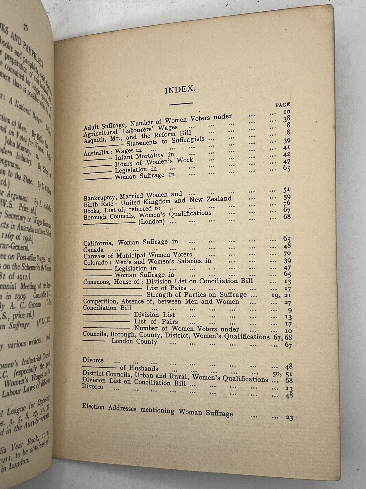 The Anti-Suffrage Handbook 1912