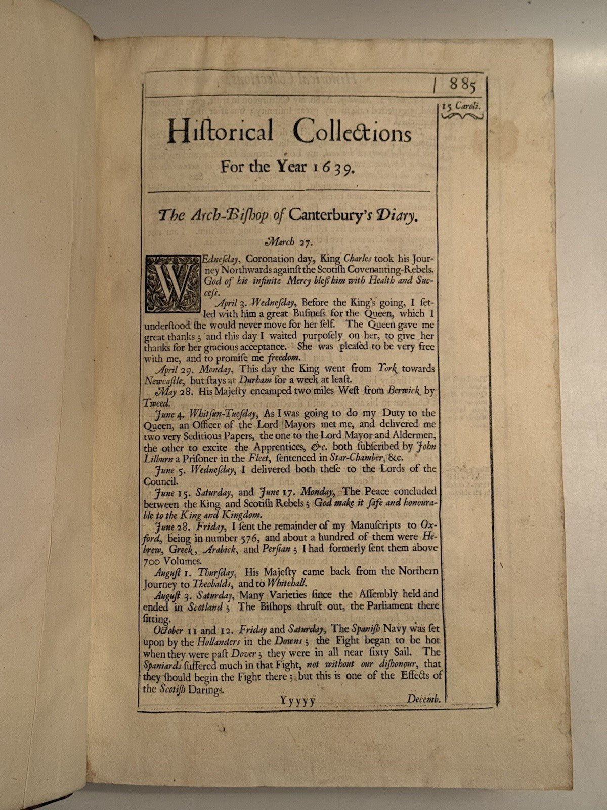 Rushworth History of England 1659-80 First Edition