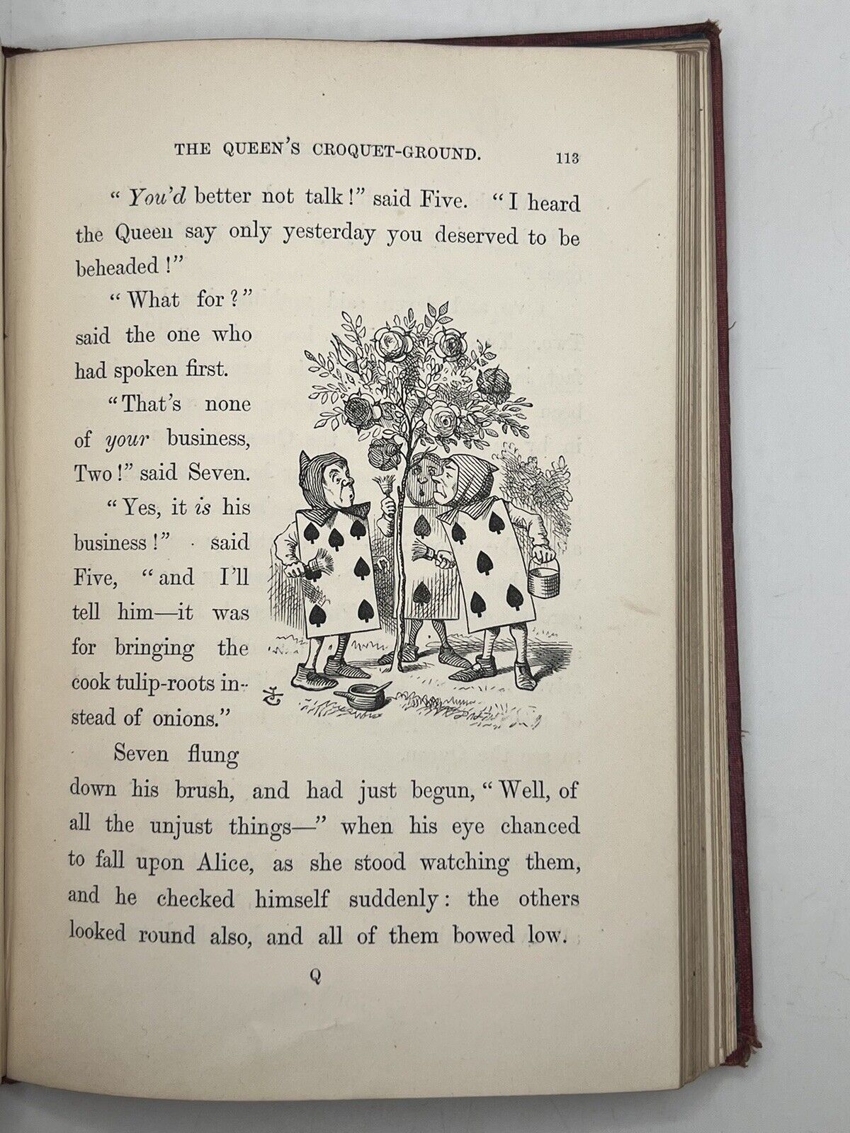 Alice in Wonderland by Lewis Carroll 1867 First Edition Original Cloth