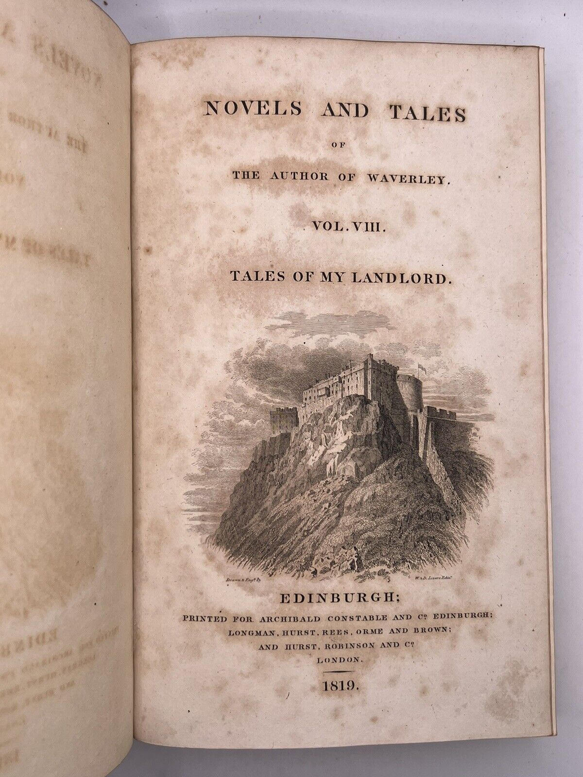 The Novels and Tales of Walter Scott 1819