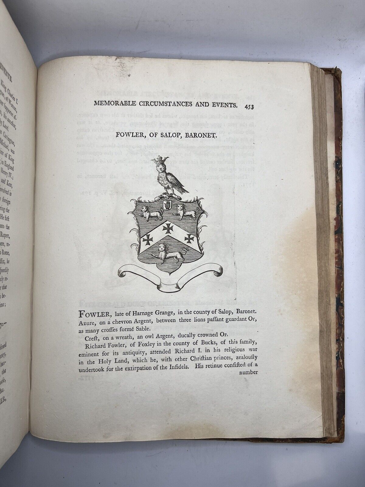 The Principal & Historical Arms of British Families 1803