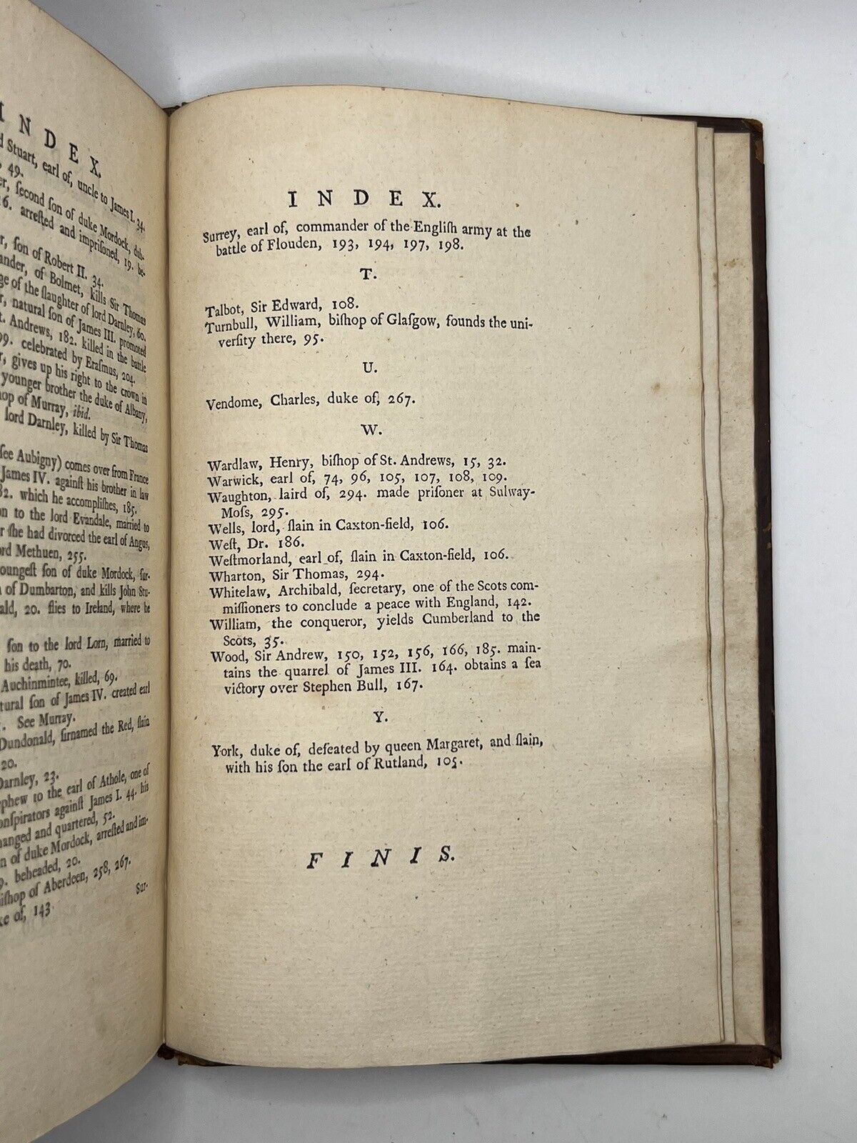 The History of Scotland from 1423 to 1542 by William Drummond 1749