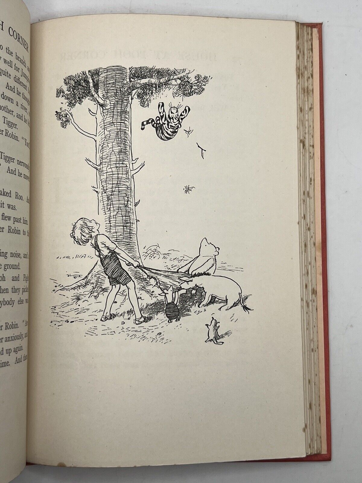 The House at Pooh Corner by A. A. Milne 1928 First Edition First Impression IMP Dust Jacket