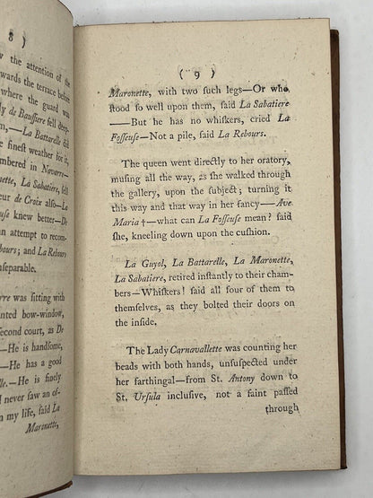 The Life and Opinions of Tristram Shandy by Laurence Sterne 1773