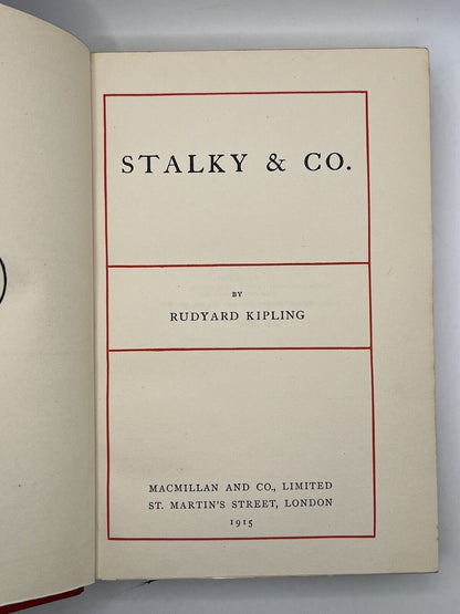 Works of Rudyard Kipling 1904-15 Bound by Bumpus