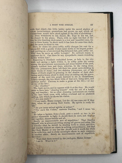 The Mystery of Edwin Drood by Charles Dickens 1870 First Edition from Original Parts