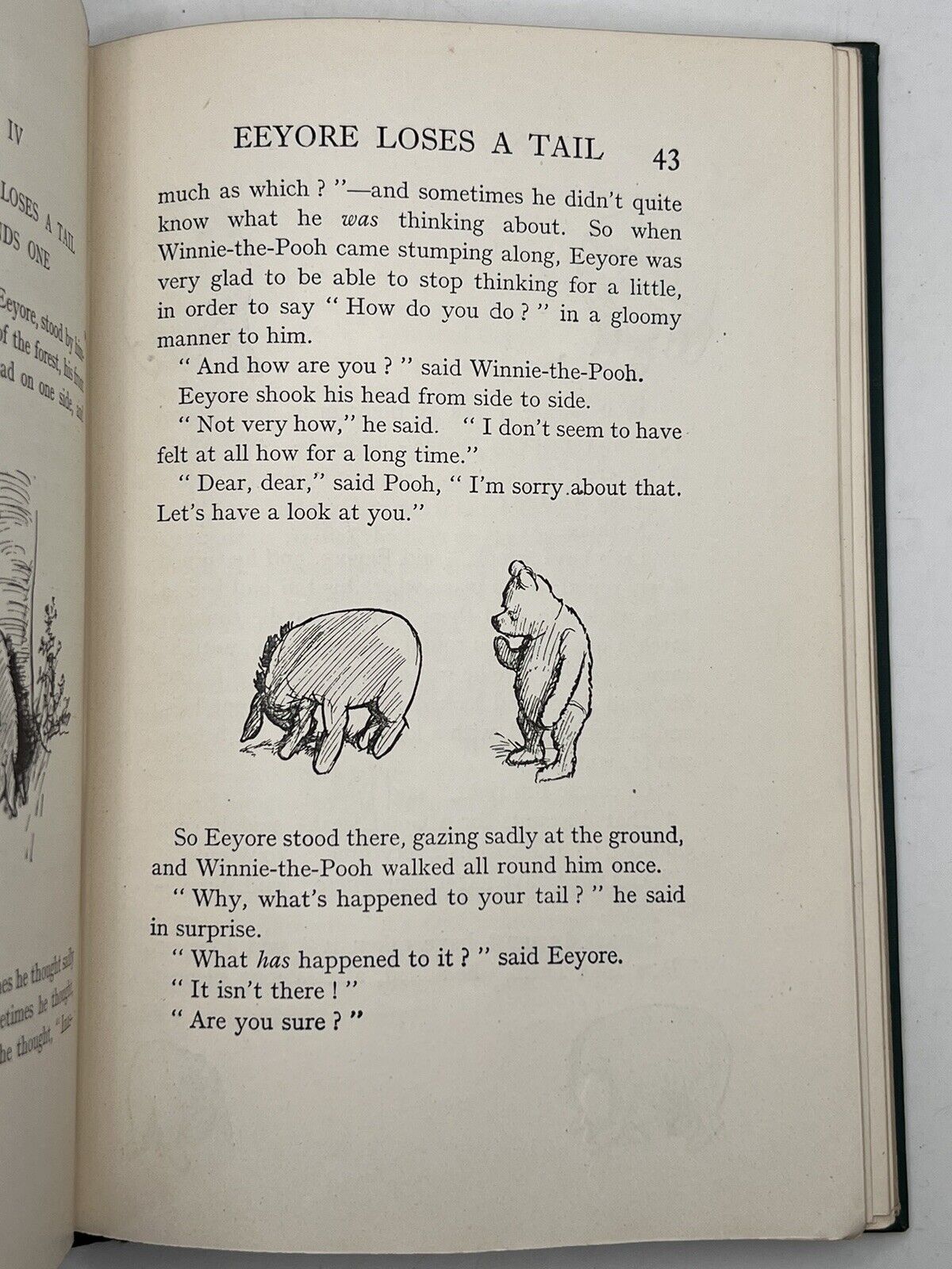 Winnie the Pooh by A. A. Milne 1926 First Edition First Impression with Original Dust Jacket