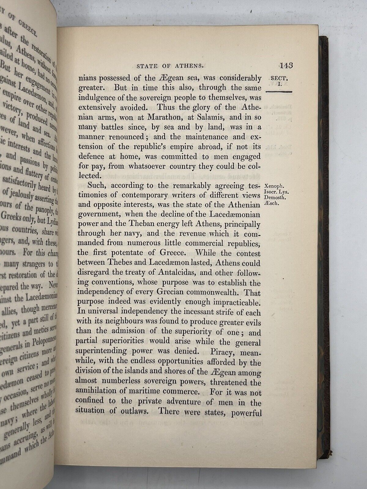 The History of Greece by William Mitford 1838