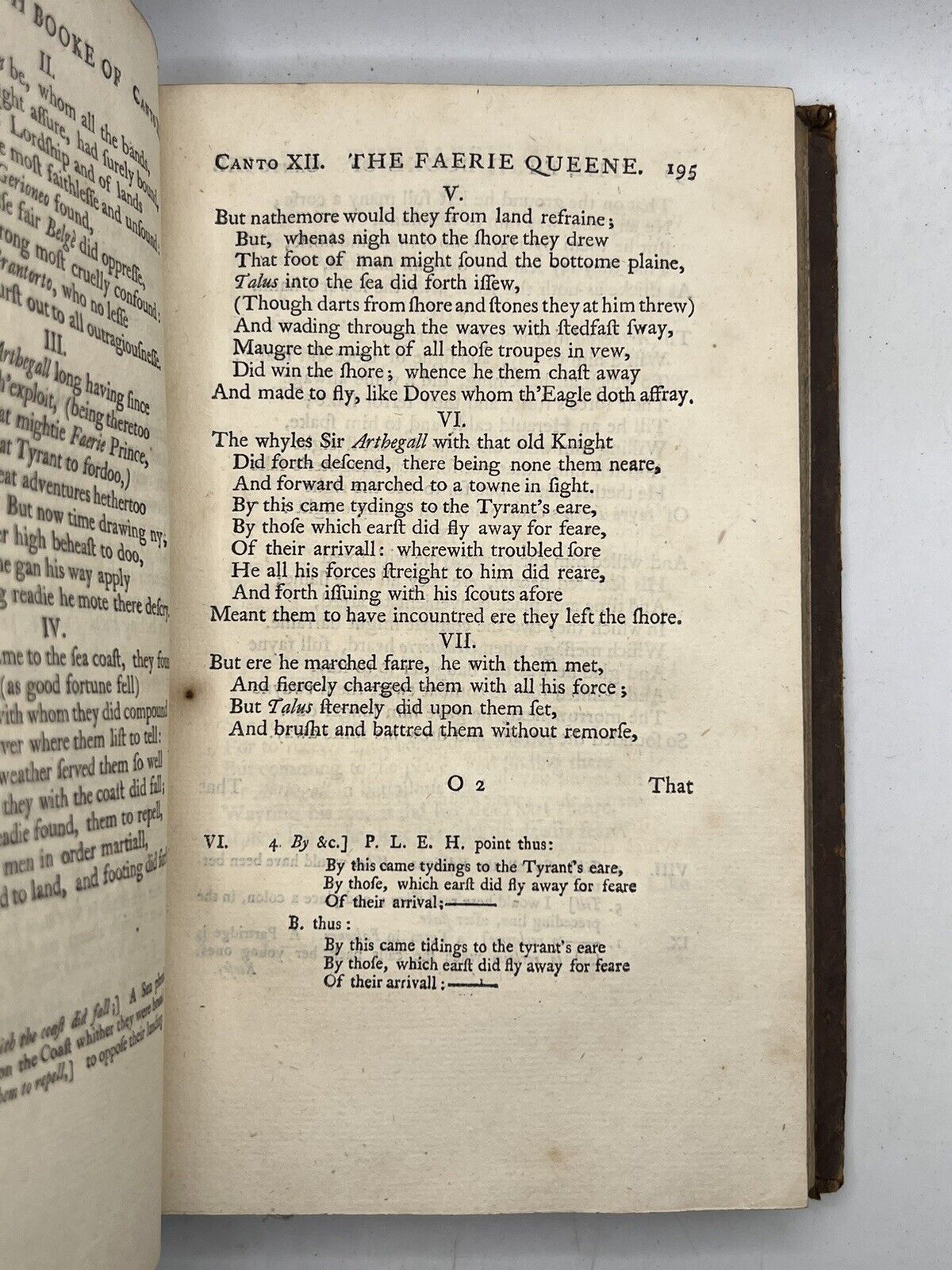 The Faerie Queene by Edmund Spenser 1758 Important Edition