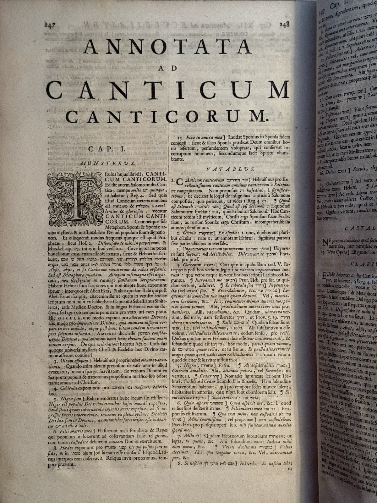 Biblia Sacra 1698
