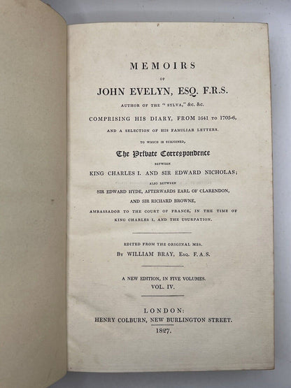 The Memoirs of John Evelyn 1827