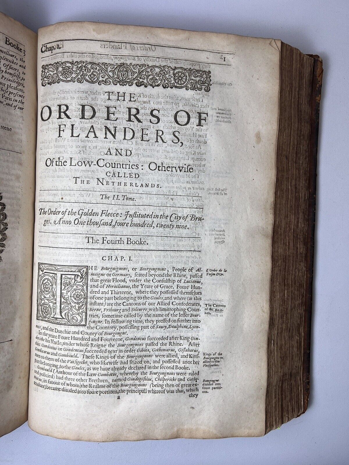 The Theater of Honour by Andrew Favine 1623 First Edition - History of Knight's Templar