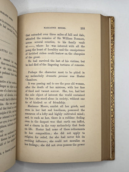 Old Friends & New Acquaintances by A. Strickland 1860 Bickers Fine Bindings! 1st Edition