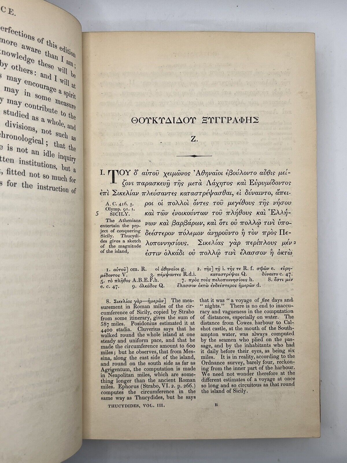 The History of the Peloponnesian War by Thucydides 1840 - Arnold Edition