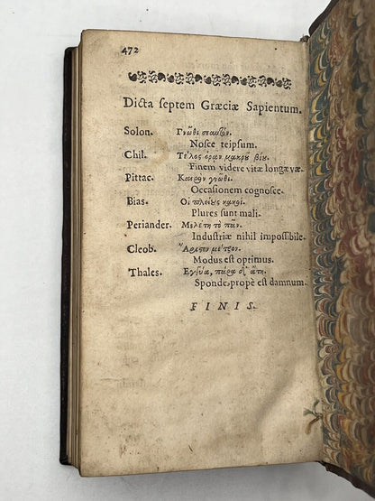 The Key to the Greek Language by Eilardus Lubinus 1647