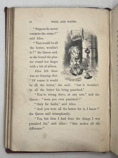 Through the Looking Glass by Lewis Carroll 1872 First Edition First Impression