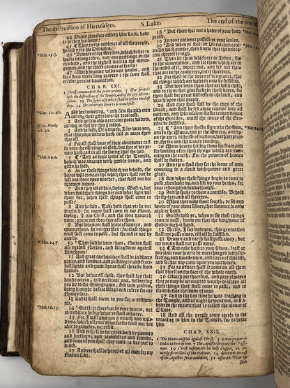 The King James Bible 1613 First Quarto Edition "He"