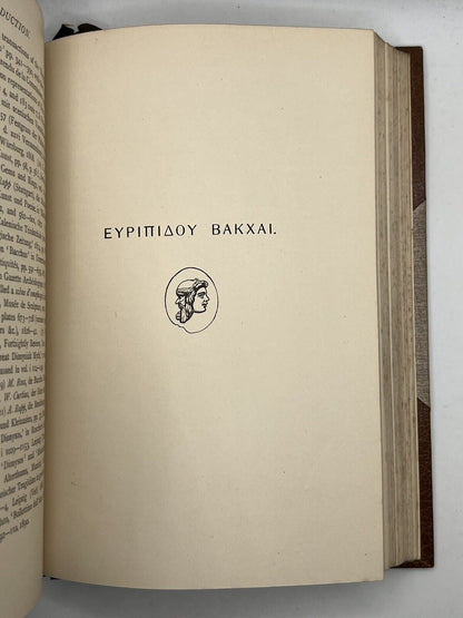 The Bacchae of Euripides 1892 Hatchards