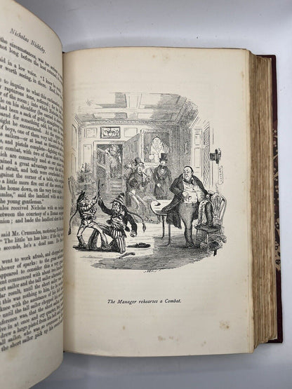 Nicholas Nickleby by Charles Dickens 1890